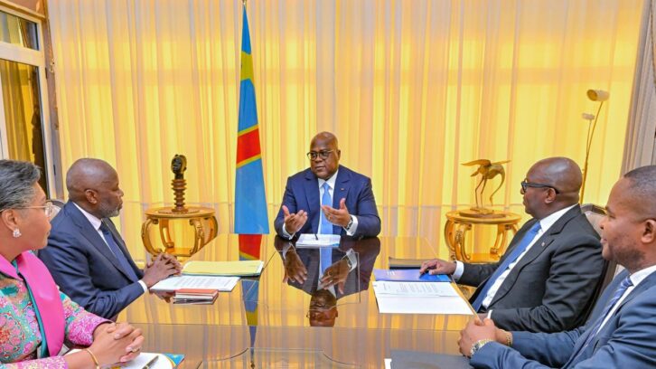 Image à la une de RDC : pour Judith Suminwa, une rentrée parlementaire en terrain miné