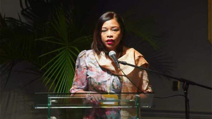 Image à la une de ECHANGES – Baomiavotse Vahinala Raharinirina à la Conférence sur les Dynamiques de la croissance africaine de Paris