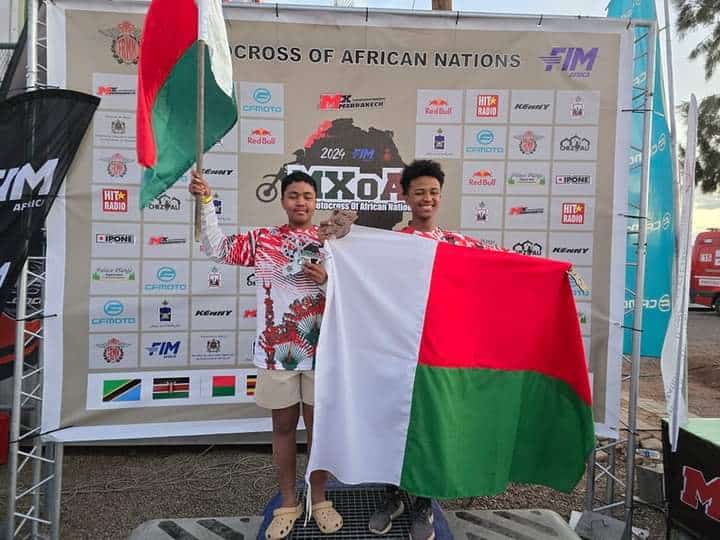Image à la une de MOTOCROSS – CHAMPIONNAT D’AFRIQUE – Jeremy et Leung Yen sacrés en MX125 par équipe