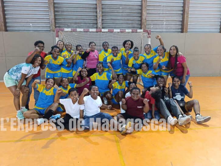 Image à la une de HANDBALL – CHAMPIONNAT DE MADAGASCAR -DAMES – THBC Analamanga décroche une onzième étoile
