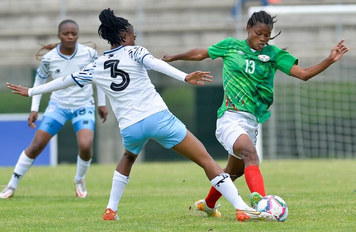 Image à la une de FOOTBALL FÉMININ – COSAFA – Fin de parcours  pour les Barea