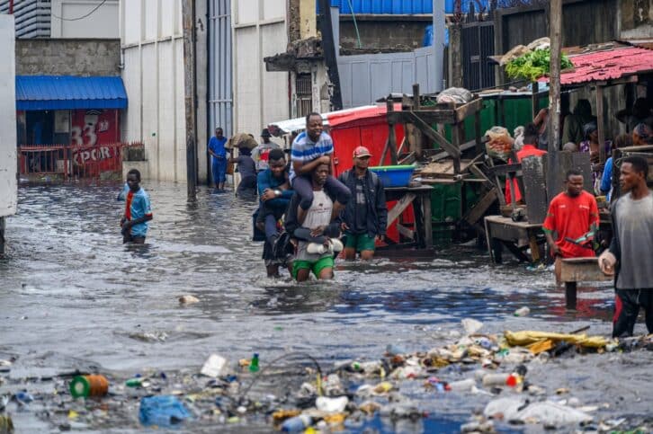 Image à la une de En RDC, Kinshasa en partie inondée après des pluies diluviennes