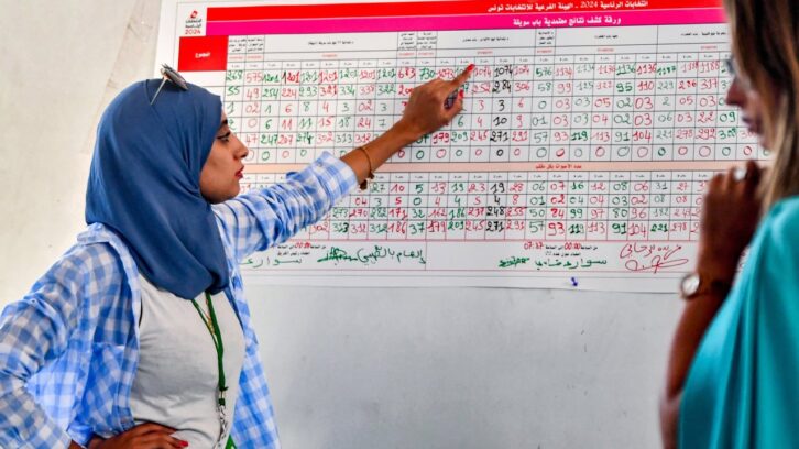 Image à la une de Score de Kaïs Saïed, sondages, abstention : que retenir de la présidentielle tunisienne ?