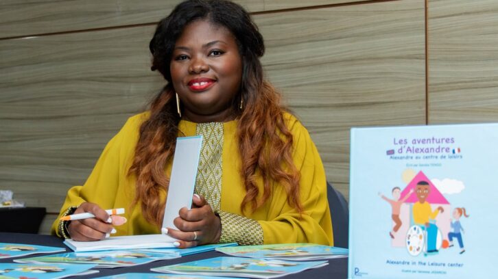 Image à la une de Sandra Senou : « En Afrique, le handicap reste un sujet tabou »