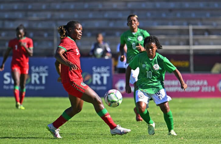 Image à la une de FOOTBALL FÉMININ – COSAFA  – Courte défaite des Barea devant le Malawi