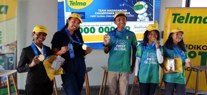 Image à la une de Jeux olympiques de robotique : Les champions gâtés par Telma
