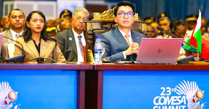 Image à la une de Comesa : Andry Rajoelina veut renforcer le partenariat économique avec les Etats-membres