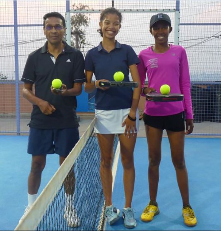 Image à la une de PADEL – Fitia et Prisca au tournoi international de Maurice