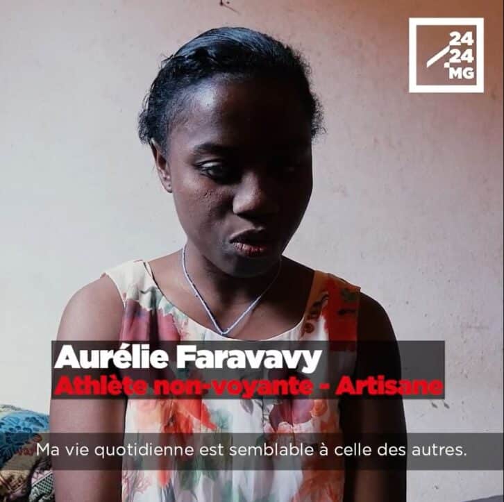 Image à la une de AURELIE FARAVAVY, ATHLÈTE NON-VOYANTE ET ARTISANE – “Les autorités devraient nous écouter davantage pour mieux comprendre nos besoins et trouver des solutions adaptées”