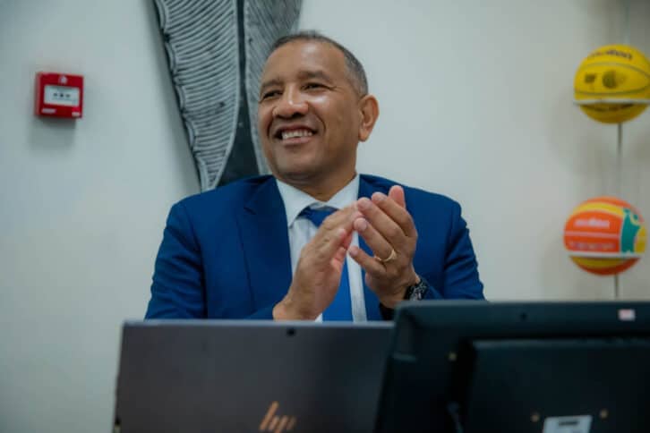 Image à la une de BASKETBALL – FIBA AFRIQUE – Jean Michel Ramaroson élu vice-président