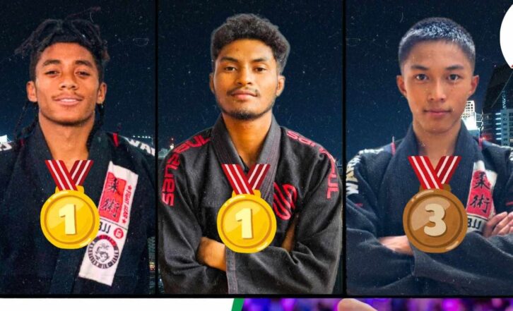 Image à la une de Jiu-jitsu-Mondial d’Abou Dhabi : Deux médailles d’or et une de bronze pour commencer