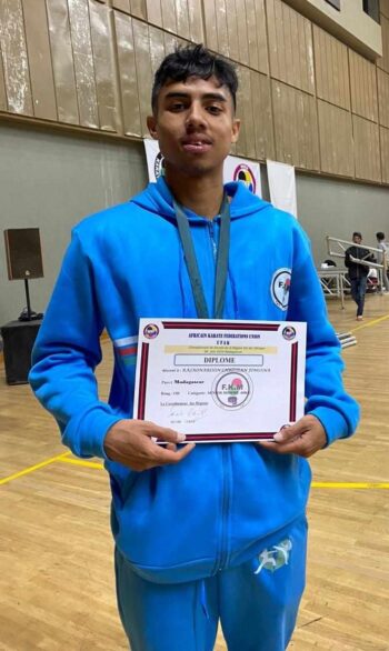 Image à la une de Karaté – Championnat international : Finoana Rajaonarison en Russie