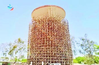 Image à la une de EAU ET ASSAINISSEMENT BOENY – Le château d’eau d’Amborovy réalisé à 87%