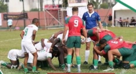 Image à la une de Rugby à XV-Repêchage Coupe d’Afrique : Les Lions de l’Atlas brisent le rêve des Makis 