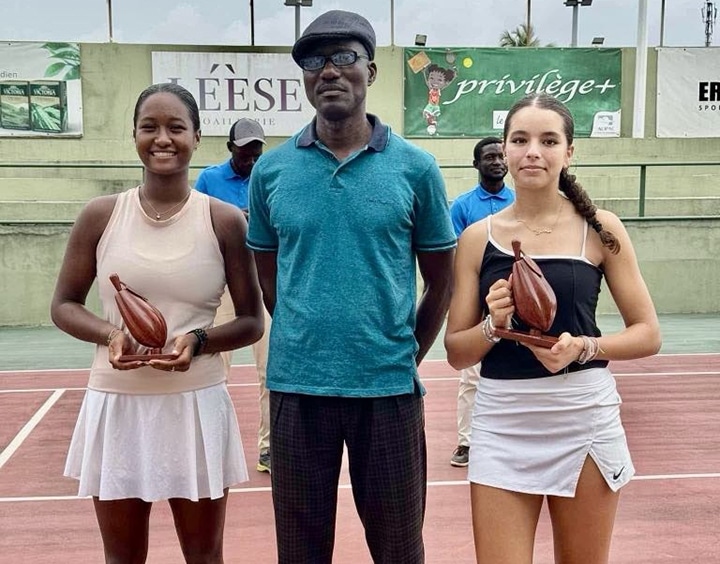 Image à la une de TENNIS – CIRCUIT J30 ABIDJAN – Iriela Rajaobelina et Bicene Benzaied triomphent en double