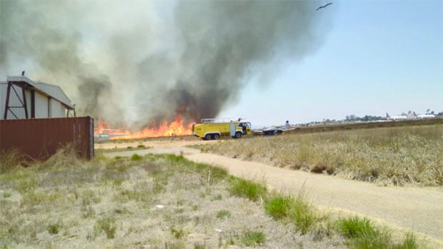 Image à la une de Incendie – Cinq avions et un hélicoptère calcinés à Ivato