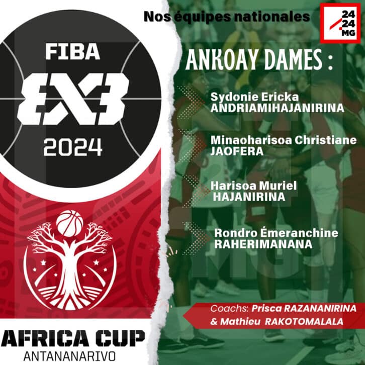Image à la une de BASKETBALL 3X3 – Des joueurs et des joueuses d’expériences composent les Ankoay pour l’Africa Cup 2024