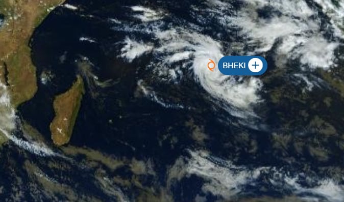 Image à la une de METEO – La tempête tropicale Bheki baptisée ce jeudi matin
