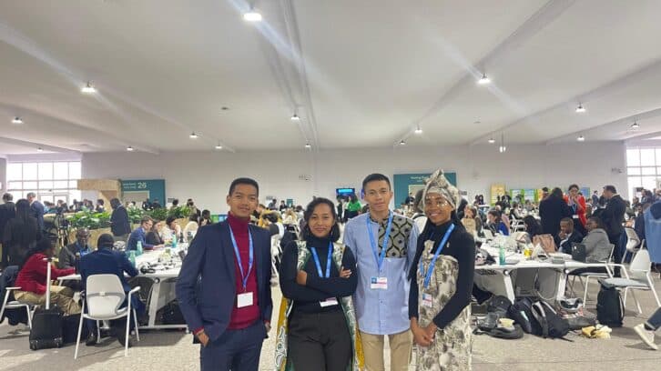 Image à la une de CLIMAT – Quatre jeunes malgaches  participent en tant qu’observateurs à la COP29