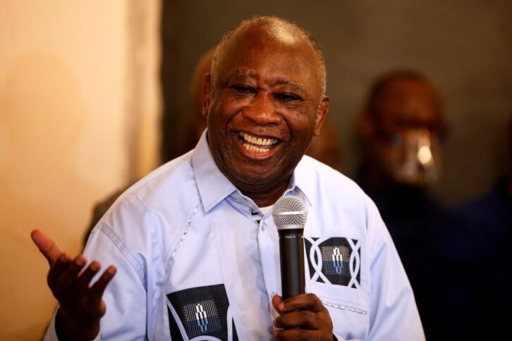 Image à la une de Côte d’Ivoire : Laurent Gbagbo de nouveau fréquentable pour les Européens ?