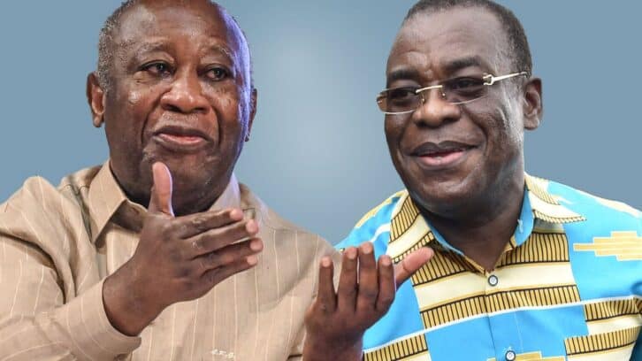 Image à la une de Côte d’Ivoire : Pascal Affi N’Guessan et Laurent Gbagbo peuvent-ils se réconcilier ?
