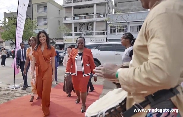 Image à la une de Madagasikara « Orange Day » 2024. Hafatry ny Première Dame, Mialy R. Rajoelina