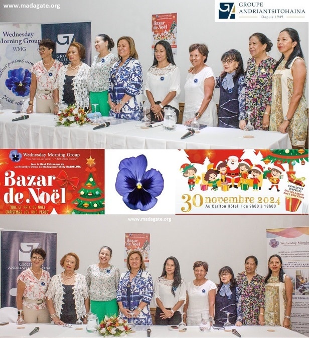 Image à la une de WMG Madagascar. Rappel historique à propos du Bazar de Noël du 30 novembre 2024