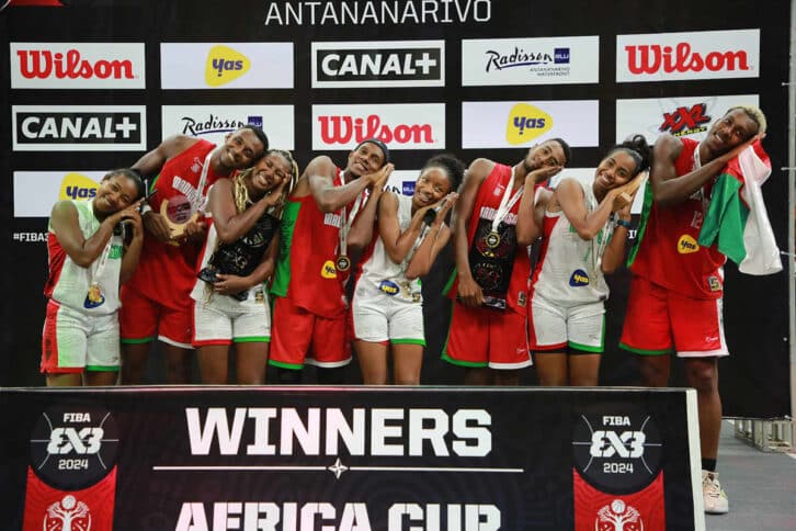 Image à la une de BASKETBALL 3X3 – Les deux équipes nationales dominent l’Afrique