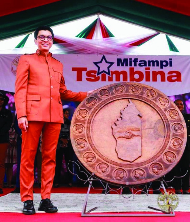 Image à la une de Andry Rajoelina – Lancement du programme de protection sociale « Mifampitsimbina »