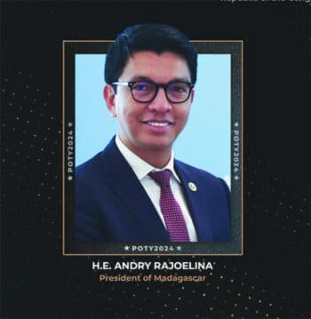 Image à la une de Persons of the year awards 2024 – Le Président Andry Rajoelina élu « Leader Politique Africain » de l’année