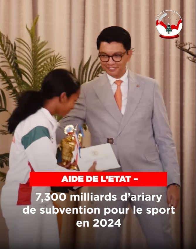 Image à la une de AIDE DE L’ETAT – 7,3 milliards d’ariary de subvention pour le sport en 2024