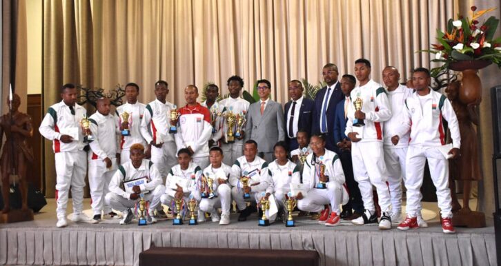 Image à la une de Andry Rajoelina : Primes de victoire pour 35 athlètes médaillés internationaux