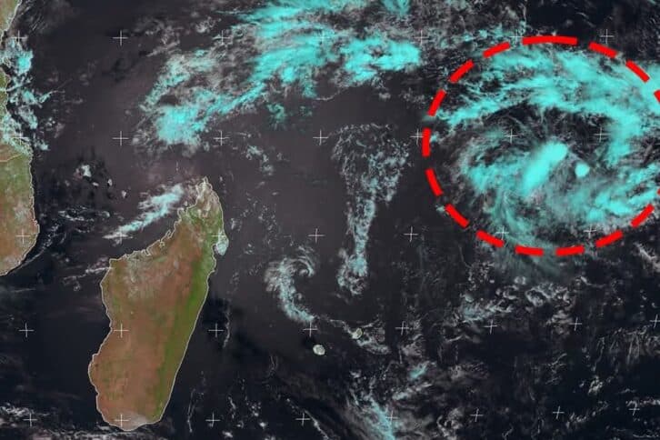 Image à la une de FORMATION D’UN CYCLONE – Météo Madagascar annonce de fortes pluies au Nord