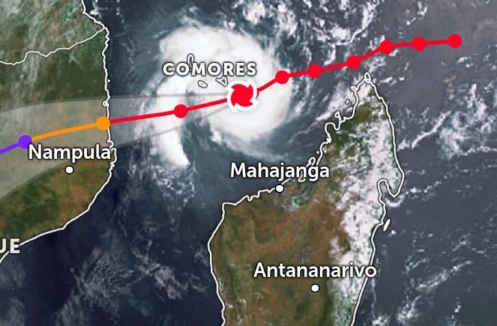 Image à la une de METEOROLOGIE – Chido s’éloigne de la Grande île, toutes les alertes levées dans le Nord de Madagascar