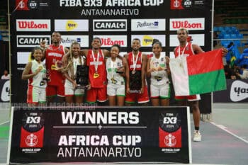 Image à la une de CHAMPIONNAT D’AFRIQUE – BASKETBALL 3×3 –  Les Ankoay font coup double