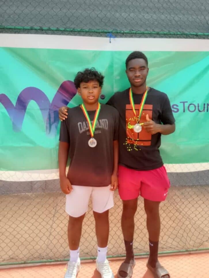 Image à la une de TENNIS – CIRCUIT J30  –  Mahery Raoily et Kwame Obeng Entie battus en finale