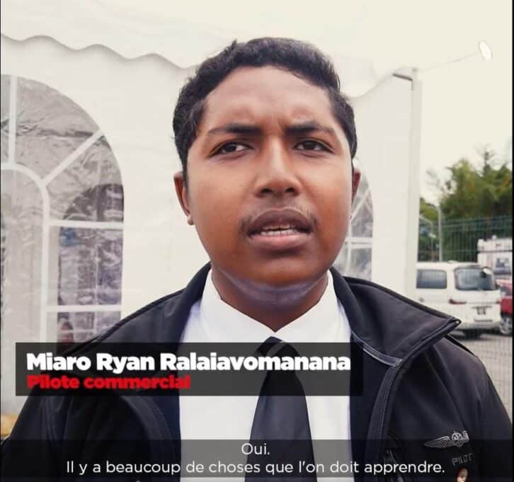 Image à la une de METIER – Miaro Ryan Ralaiavomanana ou la passion de l’aéronautique en heritage