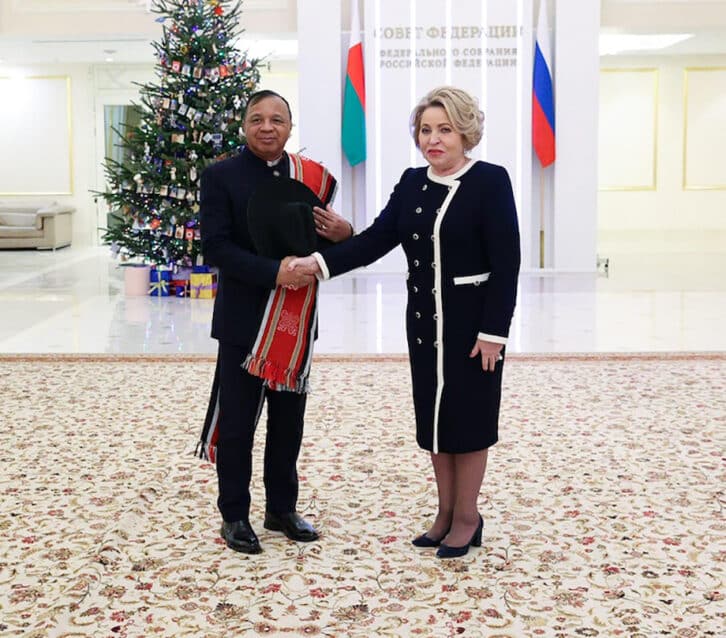 Image à la une de COOPÉRATION – Visite du président du Sénat en Russie