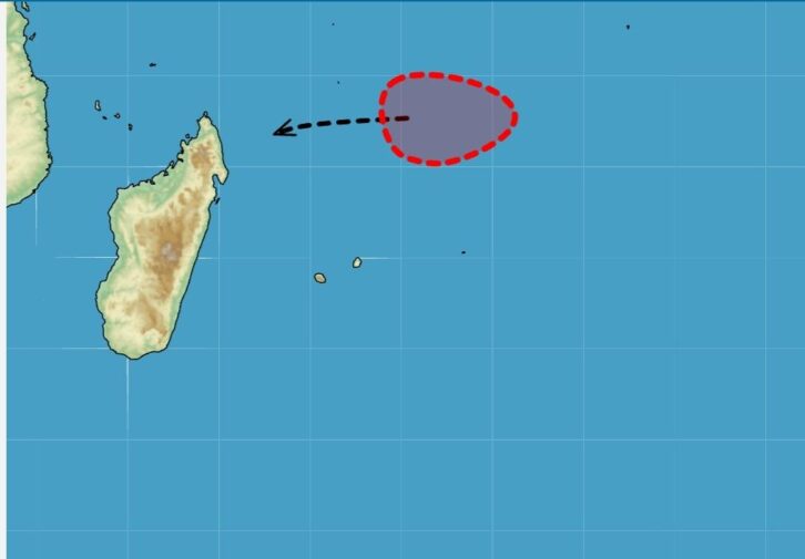 Image à la une de MÉTÉOROLOGIE – Une tempête tropicale prévue se former dans les prochains jours dans l’océan Indien