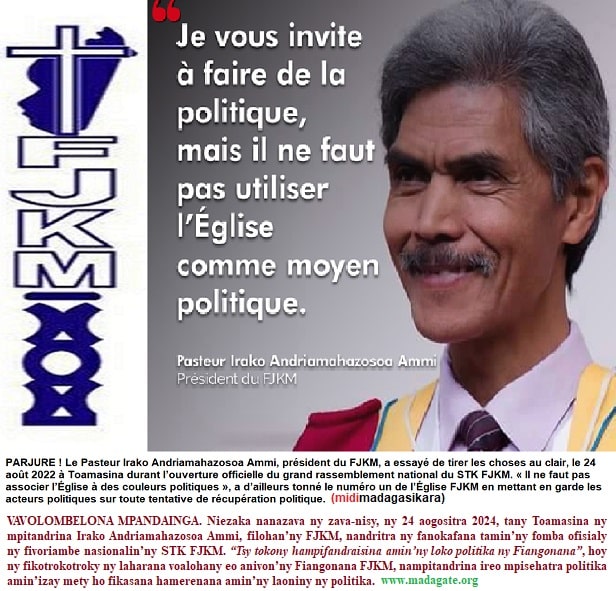 Image à la une de FJKM Pasitora Ammi. Mahatsiravina ny nandikany vilana ny Tantara sy ny Finoana, hampiadivana ny samy Kristiana malagasy
