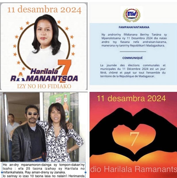 Image à la une de Antananarivo. Harilalala Ramanantsoa, kandida Numéro 7. Ny antony hifidianana azy ho Ben’ny Tanàna