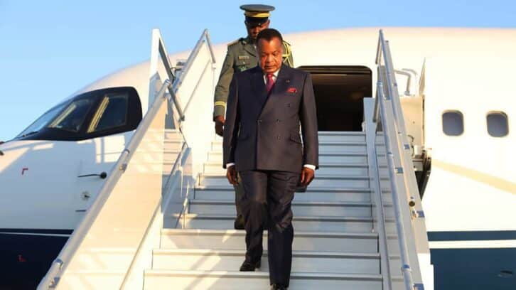 Image à la une de UA : Denis Sassou Nguesso en Libye, la mission de la dernière chance ?