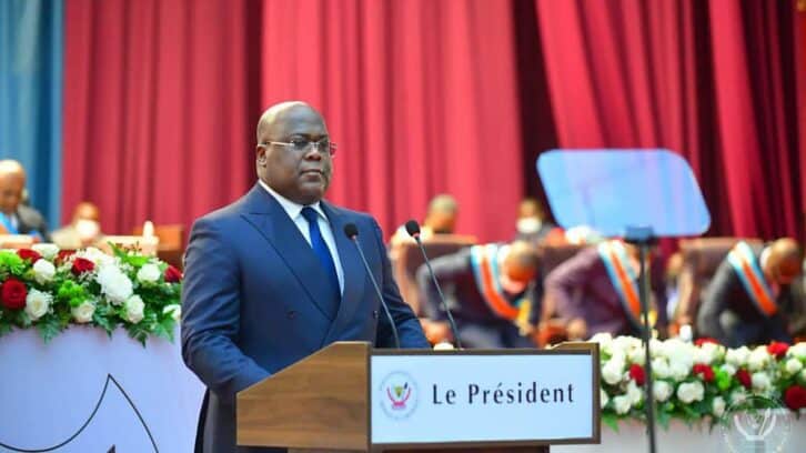Image à la une de Devant le Congrès, Félix Tshisekedi choisit la pondération