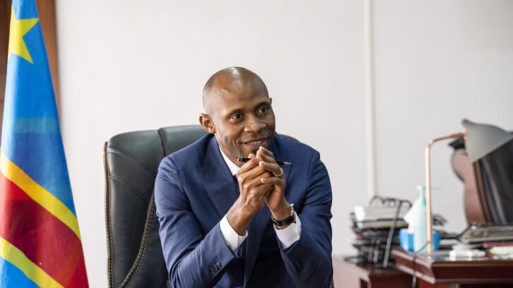Image à la une de Patrick Muyaya : « Tout le monde, en RDC, voulait ce débat sur la Constitution »