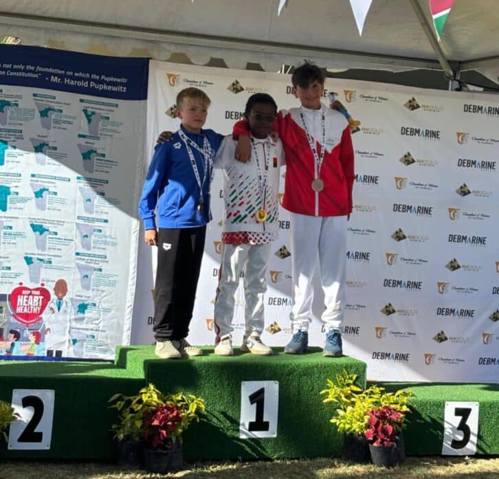 Image à la une de NATATION – CHAMPIONNAT D’AFRIQUE ZONE IV – Glorio Precious en or, Océane en bronze
