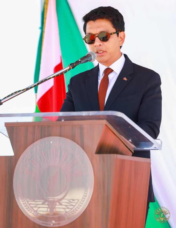 Image à la une de DISCOURS DE VŒUX – Rajoelina parle d’une année de défis
