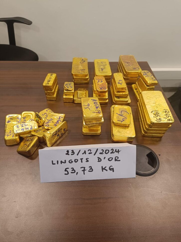 Image à la une de ADMINISTRATION – Une prime de plus de 97 millions d’ariary par agent pour les quatre agents de la douane ayant intercepté les 53,7 kg d’or à Ivato