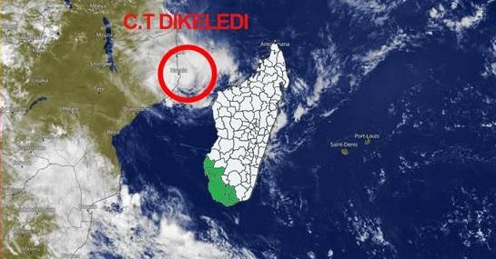 Image à la une de DIKELEDI – Alerte verte lancée pour plusieurs district du Sud de Madagascar