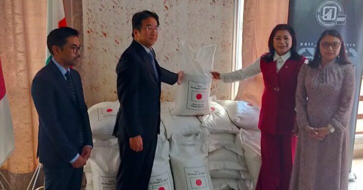 Image à la une de Don de 2 400 tonnes de riz du Japon