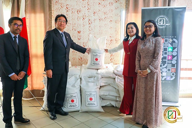 Image à la une de Insécurité alimentaire – Don de 2.400 tonnes de riz offert par le Japon